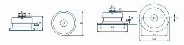 ZTA型循环泵弹簧减震器基本参数