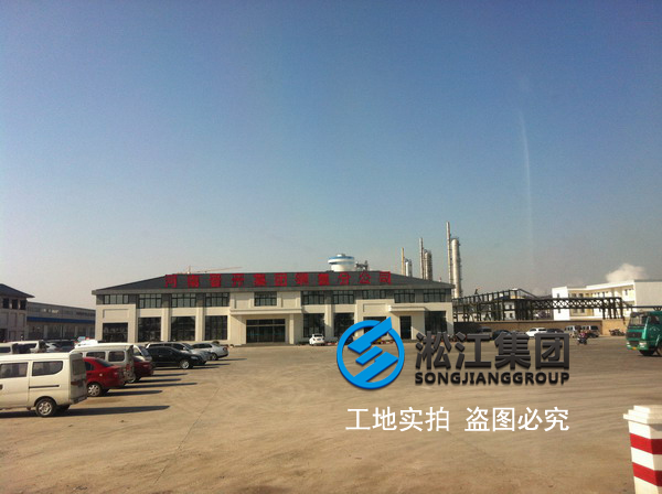「2016」发往河南晋开化工百万吨磷化项目橡胶补偿接头使用现场