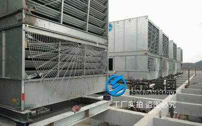 「2018」楼顶水冷风机ZTF型弹簧减震器使用现场