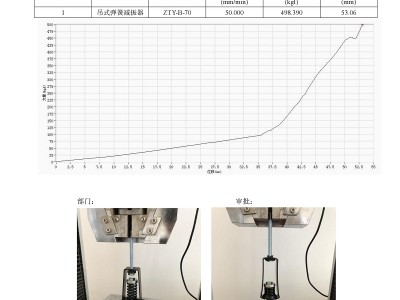「2018」ZTY-B-70吊式弹簧减震器外壳强度测试报告